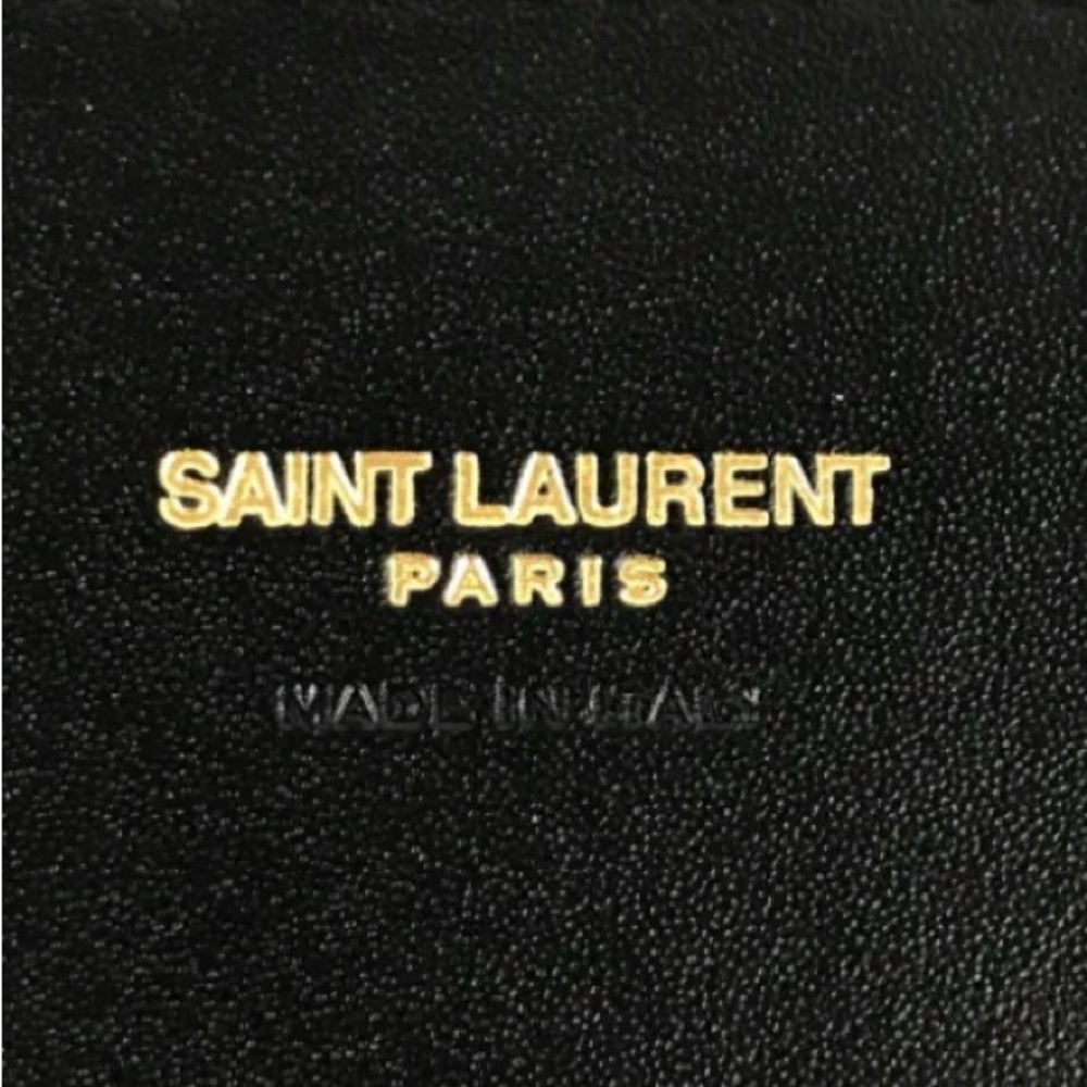 SAINT LAURENT YSL Black Reversible Medium Kate in Smooth Leather/Suede - Picture 10 of 14